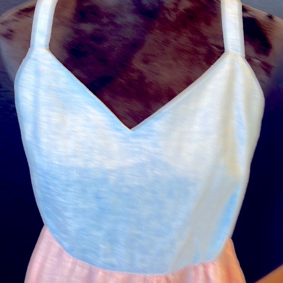 Like New Linen dress by Cynthia Rowley Size 8 - Picture 2 of 5